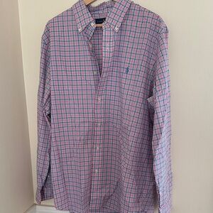 Ralph Lauren Men's Multicolor Plaid Shirt
Small stain on sleeve in picture
